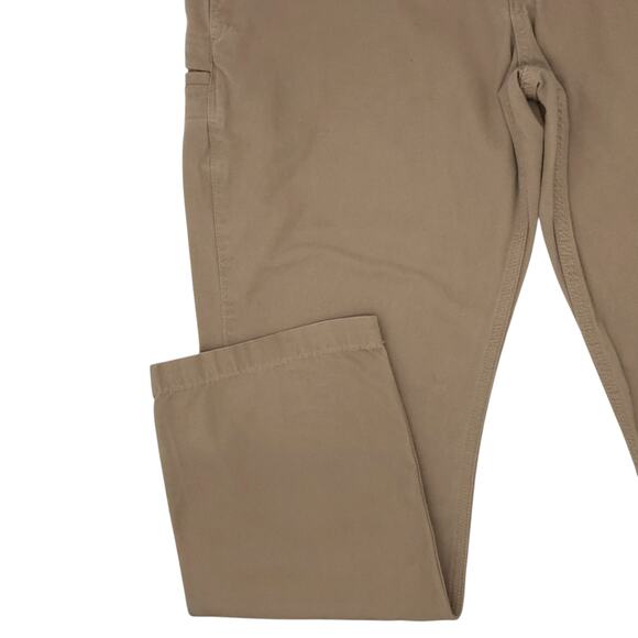 Carhartt Pants Mens 38x32 Beige Relaxed Fit Carpenter Workwear Cotton - Picture 5 of 12